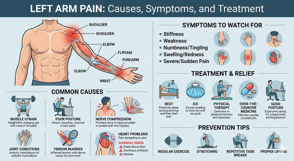 Left Arm Pain